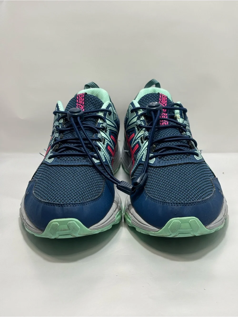 Asics Gel-Venture 8 Women's Size 11 Blue/Pink Running Shoes Sneakers 1012B230